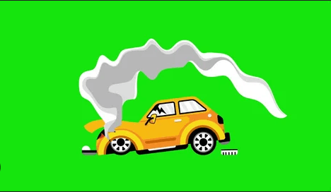 Animated:-Xr2tpmpfeo= Crashed Car